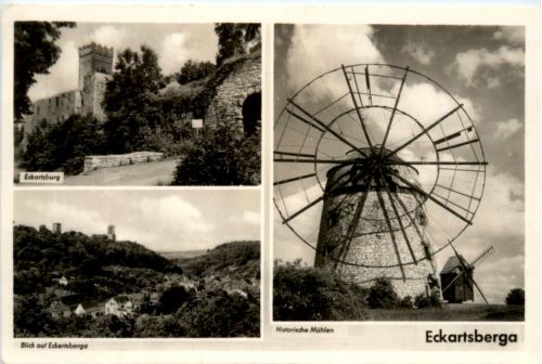 Eckartsberga, Historische Windmühlen