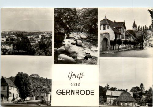 Gruss aus Gernrode, div. Bilder
