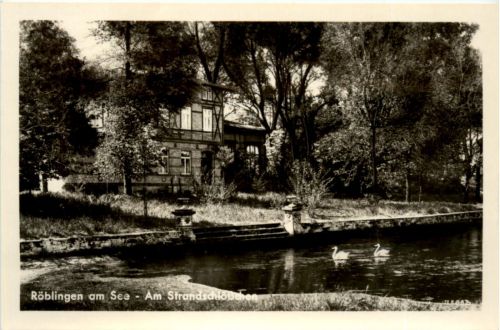 Röblingen am See, am Strandschlösschen