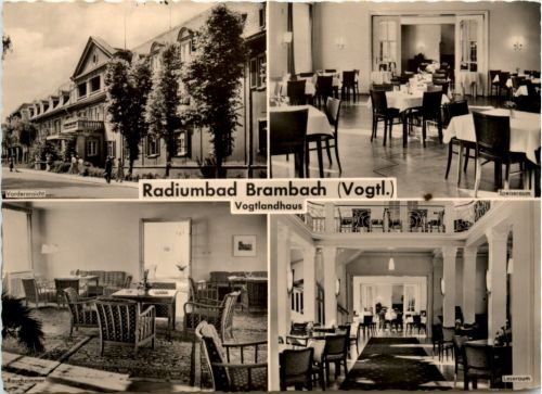 Radiumbad Brambach, div. Bilder