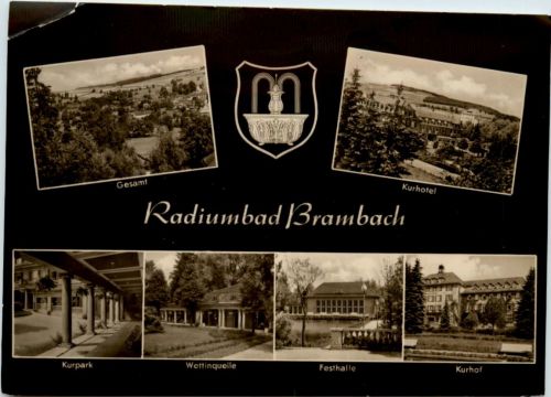 Radiumbad Brambach, div. Bilder