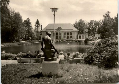 Radiumbad Brambach, Blick zur Festhalle
