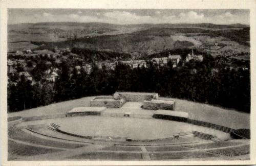 Schwarzenberg , Gross-Feierstätte Wilhelm Pieck