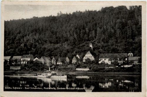 Bad Schandau, Postelwitz, Sieben-Brüder-Häuser