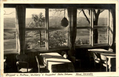 Wachberg b. Saupsdorf, Neue Veranda