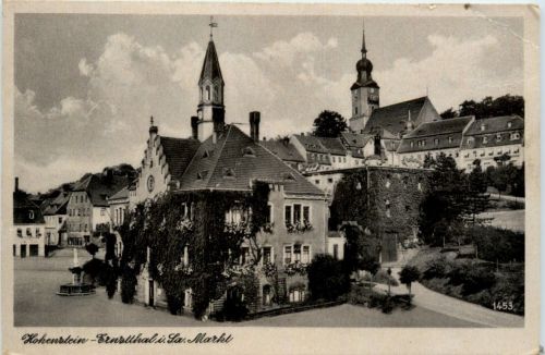 Hohenstein-Ernstthal, Markt