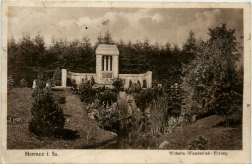 Meerane, Wilhelm-Wunderlich-Ehrung