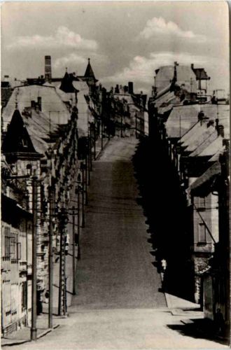 Meerane, Bergstrasse, genannt Steile Wand