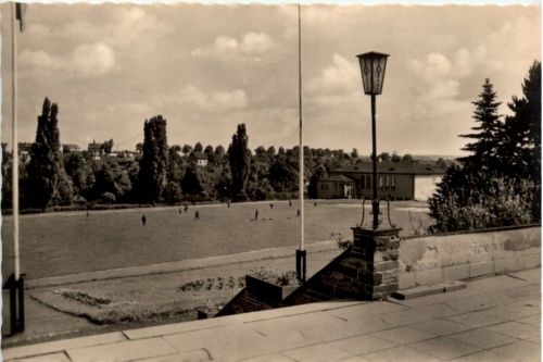 Werdau/Sa., Sportplatz an der Landessportschule