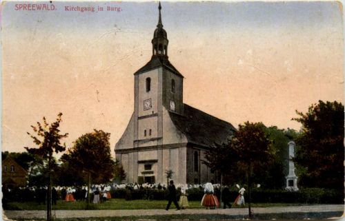 Burg, Spreewald, Kirchgang