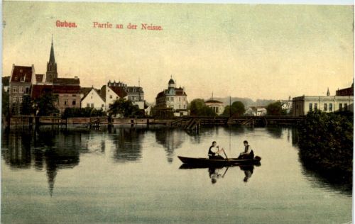 Guben, Partie an der Neisse