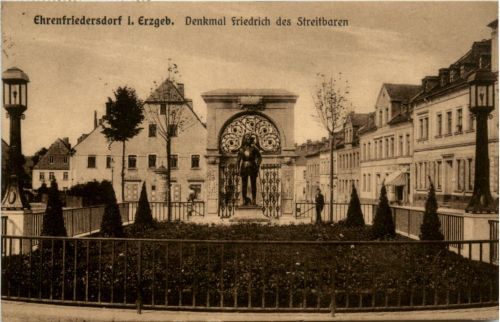 Ehrenfriedersdorf i. Erzgeb., Denkmal Friedrich des Streitbaren