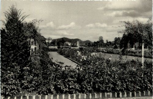 Hersbruck, Partie im Rosenpark am Strudelbad