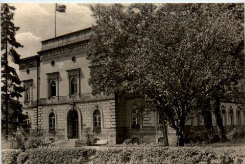 Gotha, Fachschule für Finanzwirtschaft, Hauptgebäude