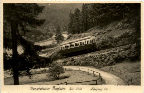 Kurort Oberweissbach, Bergbahn-Steilstrecke