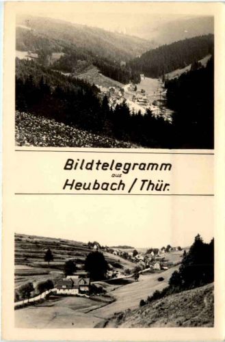 Bildtelegramm aus Heubach/Thür.