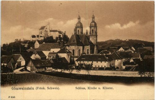 Gössweinstein, Schloss, Kirche u. Kloster
