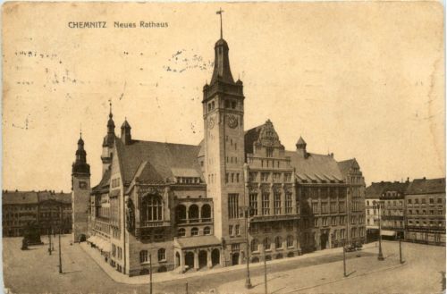 Chemnitz, Neues Rathaus