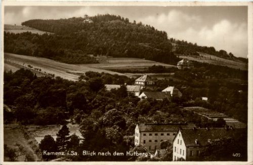 Kamenz, Blick nach dem Hutberg