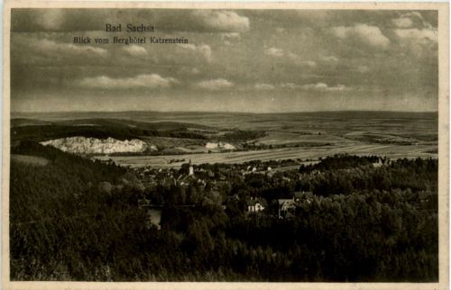 Bad Sachsa, Blick vom Berghotel Katzenstein