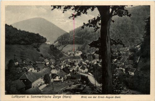 Kurort Zorge, Blick von der Ernst-August-Bank
