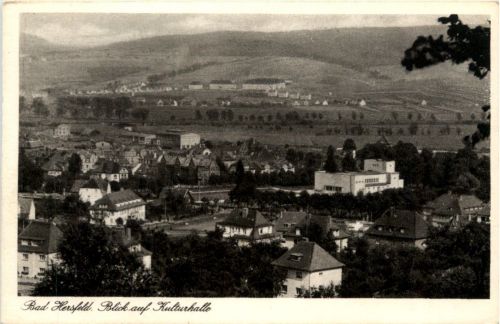 Bad Hersfeld, Blick auf Kulturhalle