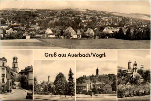 Gruss aus Auerbach/Vogtl. div. Bilder