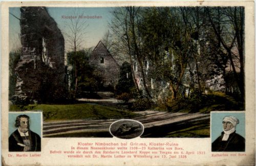 Kloster Nimbschen bei Grimma, Kloster-Ruine