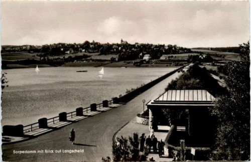 Sorpedamm mit Blick auf Langscheid
