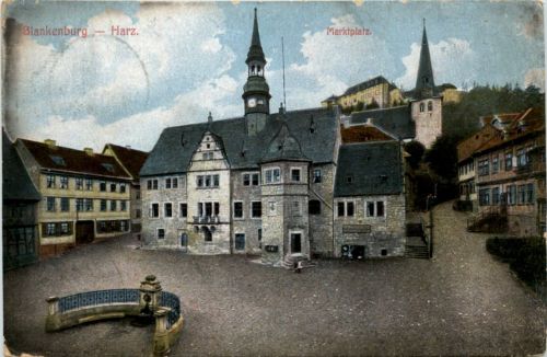 Blankenburg, Marktplatz