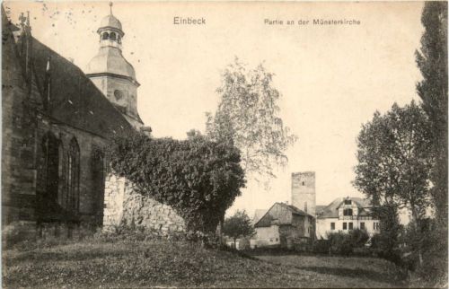 Einbeck, Partie an der Münsterkirche