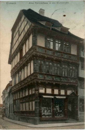 Einbeck, Altes Patrizierhaus in der Marktstrasse