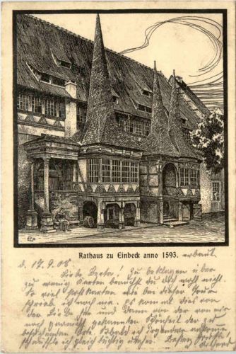Einbeck, Rathaus anno 1593