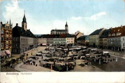 Annaberg-Buchholz, Marktplatz