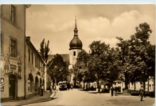 Olbernhau Erzgeb., Markt