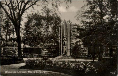 Olbernhau Erzgeb., Neues Ehrenmal