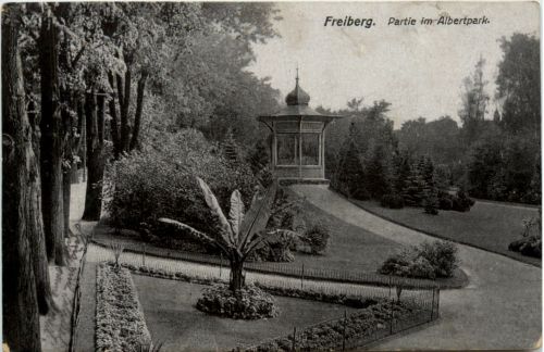 Freiberg, Partie im Albertpark