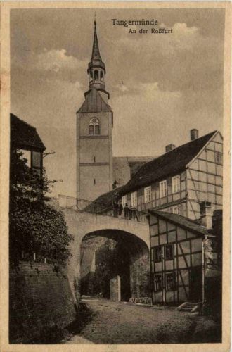 Tangermünde, An der Rossfurt