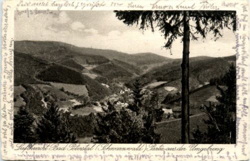 Kurort Bad Peterstal, Partie aus der Umgebung