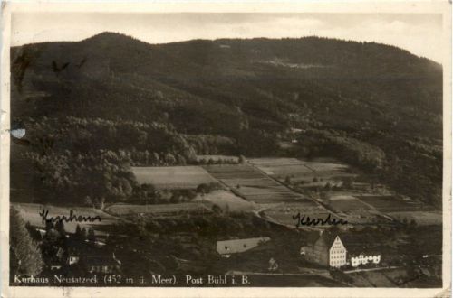 Kurhaus Neusatzeck, Post Bühl i.B.