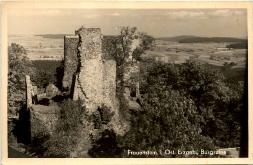 Frauenstein i. Erzgeb., Burgruine