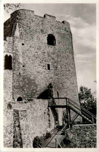 Frauenstein i. Erzgeb. Burgruine, Hinterer Hauptturm Dicker Märten