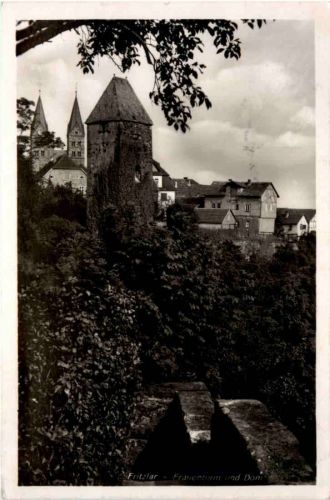 Fritzlar, Frauenturm und Dom