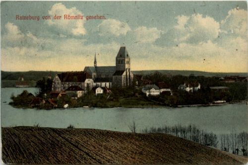 Ratzeburg von der Römnitz gesehen
