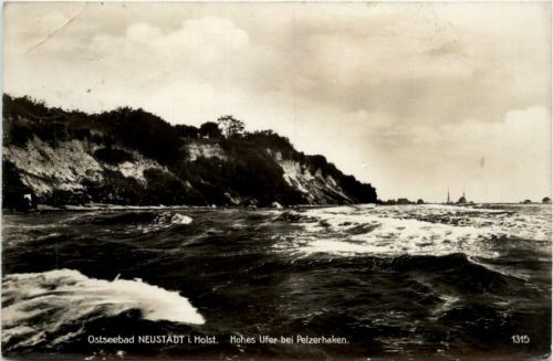 Seebad Neustadt i. Holst., Hohes Ufer bei Pelzerhaken