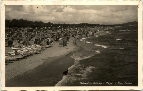Seebad Göhren a. Rügen, Strandleben