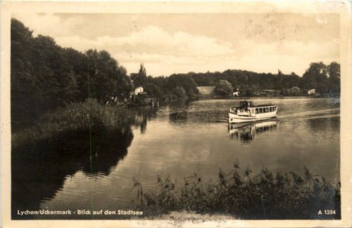 Lychen/Uckermark, Blick auf den Stadtsee