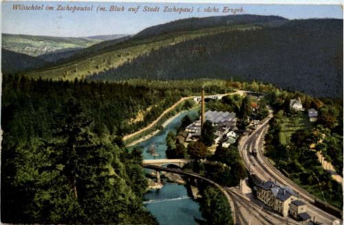 Zschopau, Wilischtal im zschopautal