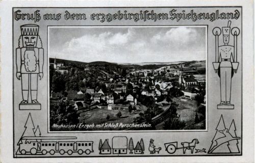Neuhausen i. Erzgeb., mit Schloss Purschenstein