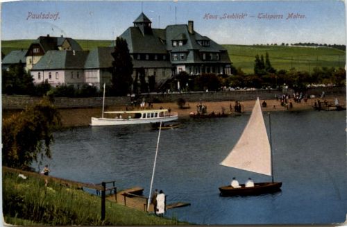 Paulsdorf - Gasthof Seeblick, Talsperre Malter